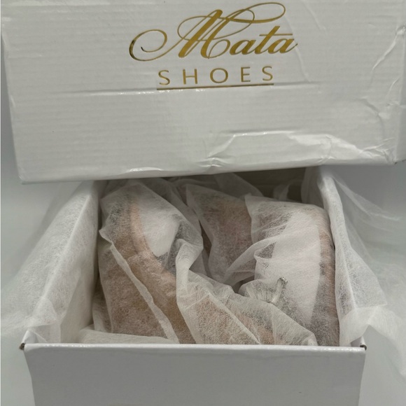 Mata Social SeductionTransparent embellished shoes  size 11 NWB - Picture 7 of 8